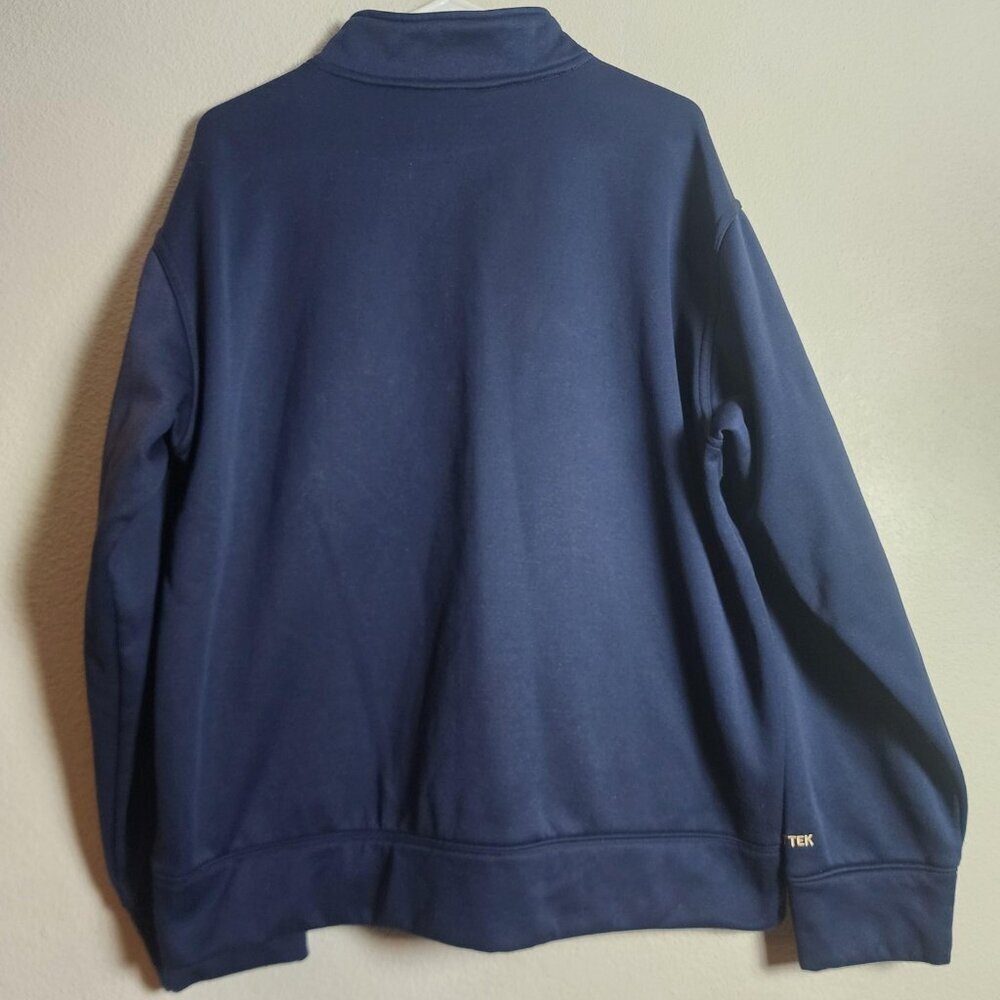 AriatTEK Cold Series Pullover Mens Large Blue Quarter Zip Sweatshirt Fleece - Picture 9 of 11